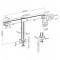 Support de bureau en aluminium Inline® pour 2 moniteurs jusqu'à 32 ", 8 kg