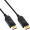 INLINE® DisplayPort 1.4 Cable AOC Actif, 8k4k, noir, or, 50m