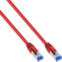 Câbles de patch Inline® S / FTP PIMF CAT.6A HALOGENS 500 MHz rouge 0,25 m