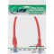 Câbles de patch Inline® S / FTP PIMF CAT.6A HALOGENS 500 MHz rouge 0,25 m