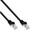 25pcs. Pack Bulk-Pack Inline® Patch Cable, SF / UTP, Cat.5E, noir, 5m