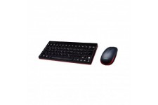 Périxx périduo-712 de B, mini clavier et ensemble de souris, sans fil, noir