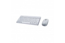 Périxx périduo-712 de W, mini clavier et ensemble de souris, sans fil, blanc