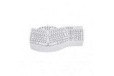 Perixx Periboard-512 DE, clavier USB ergonomique, blanc