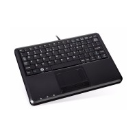 Périxx Periboard-510 H plus il, mini clavier USB, pavé tactile, hub, noir