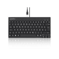 Perixx Periboard-326 DE, clavier USB illuminé, câblé, noir