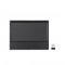 Périxx péripad-704, grand pavé tactile sans fil, noir