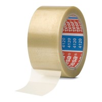 Tesa Pack Packaging Tape PVC, 66m x 50 mm, transparent