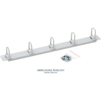 Triton RAC-VP-X13-A1 19 "Panneau de gestion des câbles 1U, 6 petits supports, gris
