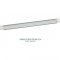 Triton RAC-ZP-X41-A1 19 "Blind Panel 1U, perforé, gris