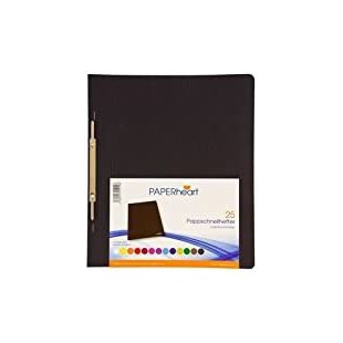 herlitz Chemise à lamelles easyorga, carte lustrée, noir