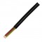 LogiLink Câble téléphonique, 100 m, 4 fils, plat, noir