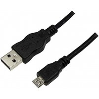 LogiLink Câble USB 2.0, USB-A - micro USB-B mâle, 1,8 m