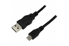 LogiLink Câble USB 2.0, USB-A - micro USB-B mâle, 1,8 m