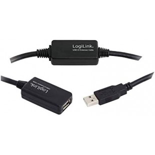 LogiLink Rallonge USB 2.0, 20 m