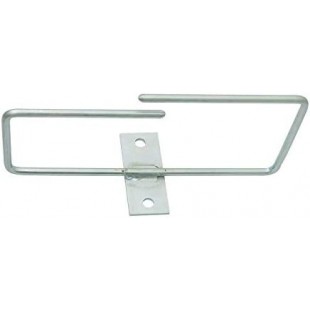 LogiLink Anneaux guide câbles, 170 x 80 mm, gris clair