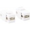 LogiLink Connecteur keystone USB 2.0, blanc