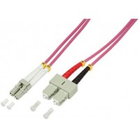 LogiLink Câble Patch à fibre optique, LC Duplex - SC Duplex