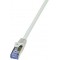 LogiLink Câble patch PrimeLine, Cat. 6A, S/FTP, 15 m, gris