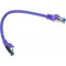 LogiLink Patchkabel, Kat. 6A, S/FTP, 0,25 m, violett
