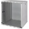 LogiLink Boîtier mural 19', démonté, 12 U, gris clair