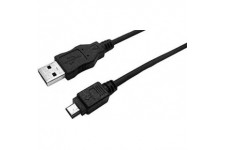 LogiLink Câble de connexion USB 2.0, USB-A - mini USB-A mâle