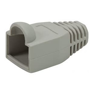 LogiLink Manchon de protection pour connecteur RJ45, gris