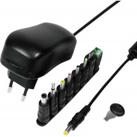 LogiLink Bloc d'alimentation universel, 12 Watt / 3-12 Volt