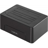 LogiLink Docking Station USB 3.1 disque dur, 2x 2,5'/3,5'