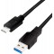 LogiLink Câble USB 3.2, USB-A - USB-C, 2,0 m, noir