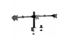 LogiLink Bras support pour 3 écrans 17-27', noir