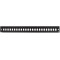 LogiLink Façade pour tiroir optique 19', 24 ports, noir