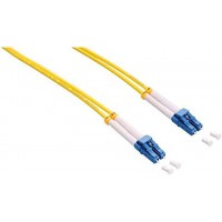 LogiLink Câble patch fibre optique, 2x Duplex LC, OS2, 1,0 m
