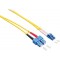 LogiLink Câble patch fibre optique, LC-Duplex-SC-Duplex, 5 m