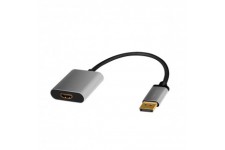 LogiLink Câble adaptateur Displayport - HDMI, 0,15 m