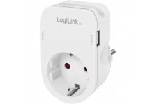 LogiLink Adapte mâle mit Smartphone-Ablagefläche, blanc
