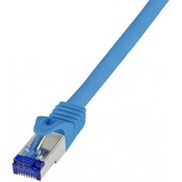 LogiLink Câble patch Ultraflex, Cat.6A, S/FTP, 0,25 m, bleu