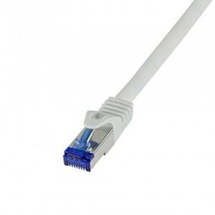 LogiLink Câble patch Ultraflex, Cat.6A, S/FTP, 1,5 m, gris