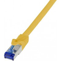 LogiLink Câble patch Ultraflex, Cat.6A, S/FTP, 1,5 m, jaune