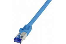 LogiLink Câble patch Ultraflex, Cat.6A, S/FTP, 3,0 m, bleu