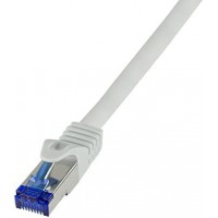 LogiLink Câble patch Ultraflex, Cat.6A, S/FTP, 7,5 m, gris