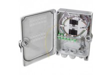 LogiLink Boîte d'épissure FTTH/FTTB, 24x LC/APC, équipée
