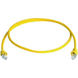 Telegärtner Câble patch,Cat.6A (profond),S/FTP,0,25 m,jaune