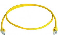 Telegärtner Câble patch,Cat.6A (profond),S/FTP,0,25 m,jaune
