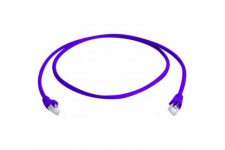 Telegärtner Câble patch, Cat.6A (profond),S/FTP, 1 m, violet