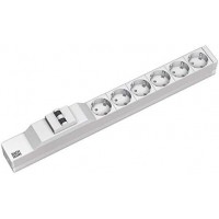333.411 Unité De Distribution D'Énergie 6 Sortie(S) Ca 1U Gris, Argent