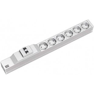 333.411 Unité De Distribution D'Énergie 6 Sortie(S) Ca 1U Gris, Argent