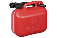 IWH Jerrican, plastique, 5 litres, rouge