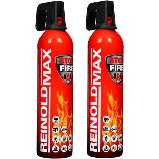 REINOLD MAX Spray extincteur 'STOP FIRE', contenu: 2 x 750 g