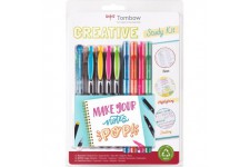 Tombow Kit d'écriture Creative Study, 9 pièces